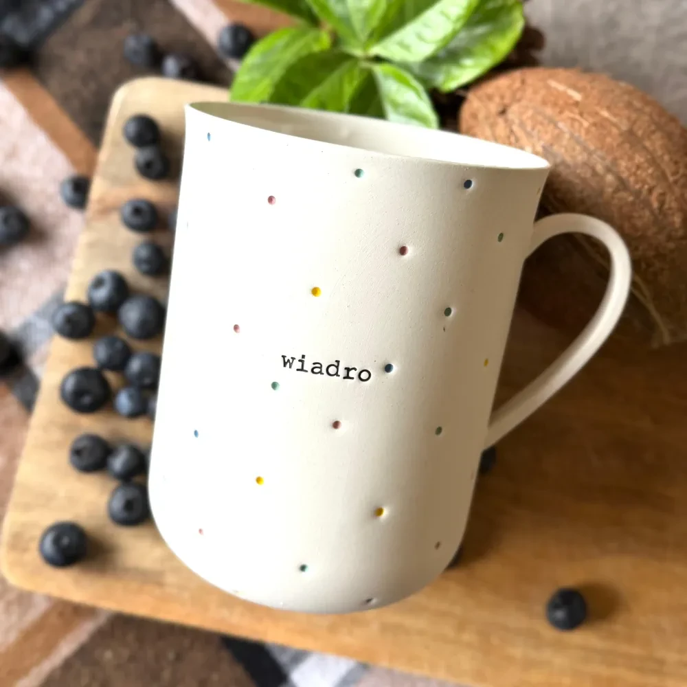 Duży Kubek z uchem WIADRO 750 ml