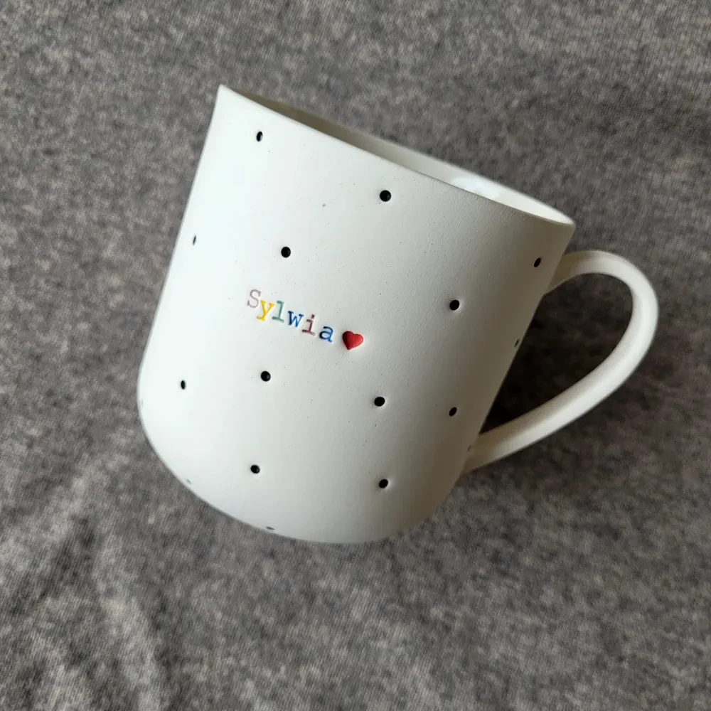 Duża Filiżana z uchem SYLWIA <3 / JAHA PEWKA! 500 ml