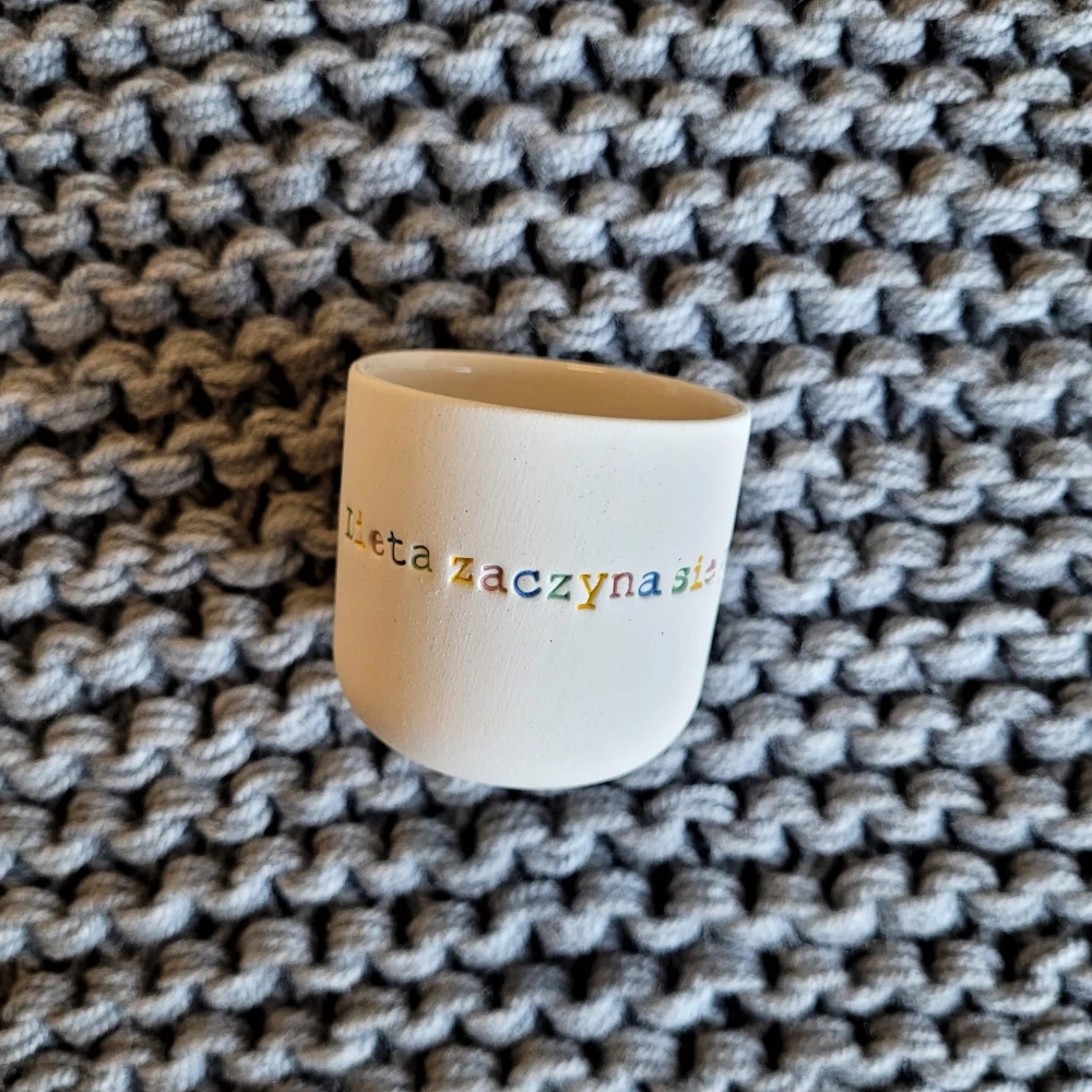 Czarka do espresso DIETA ZACZYNA SIĘ PO TEJ KAWIE 60 ml