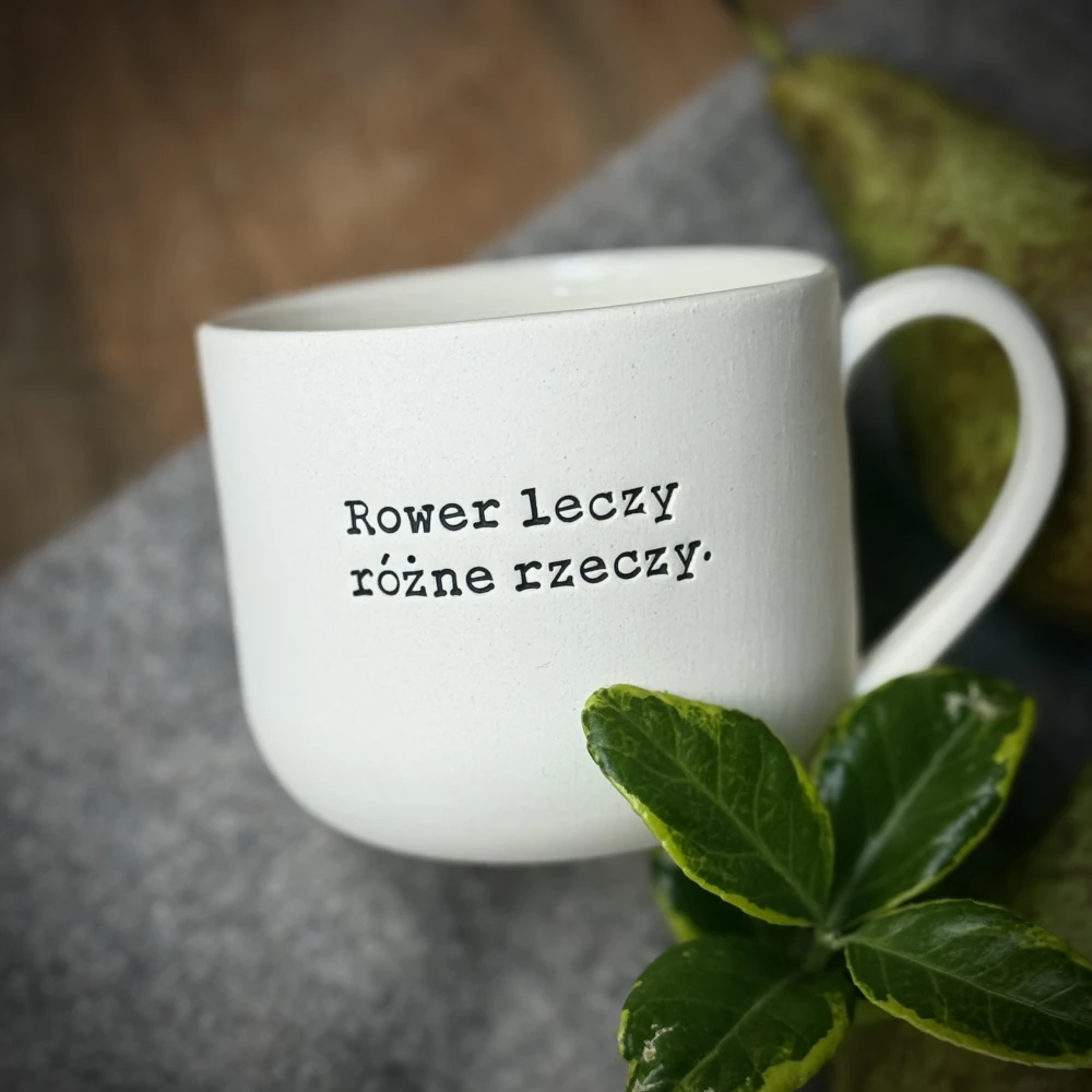 Filiżanka ROWER LECZY RÓŻNE RZECZY 250 ml