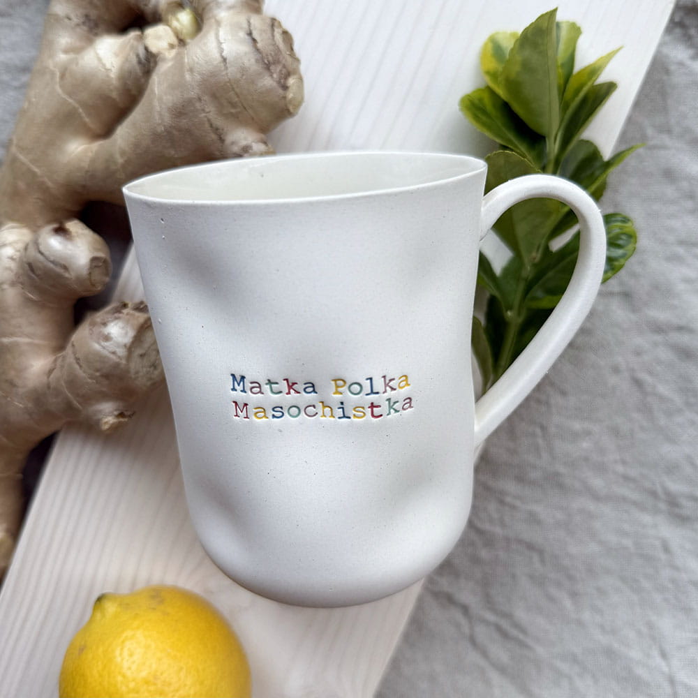 OUTLET Kubek z uchem MATKA POLKA MASOCHISTKA 400 ml