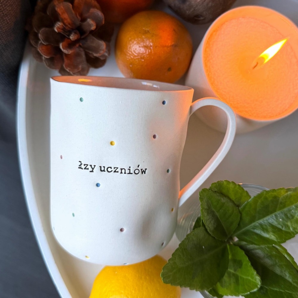 OUTLET Kubek z uchem ŁZY UCZNIÓW 400 ml